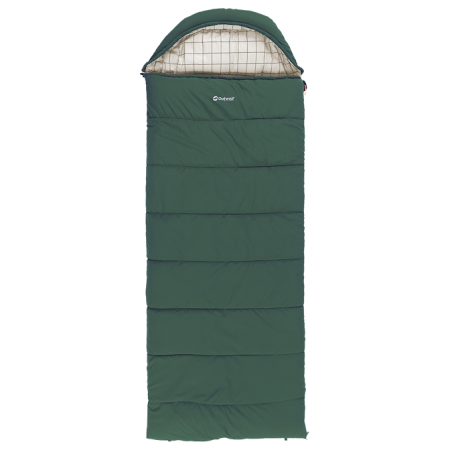 Sacco a pelo rettangolare Outwell Camper Prime verde scuro Green