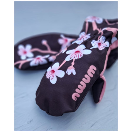 Guanti softshell per bambini WAMU Pink