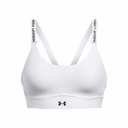 Reggiseno Under Armour Infinity Mid 2.0 Bra bianco/nero white/black