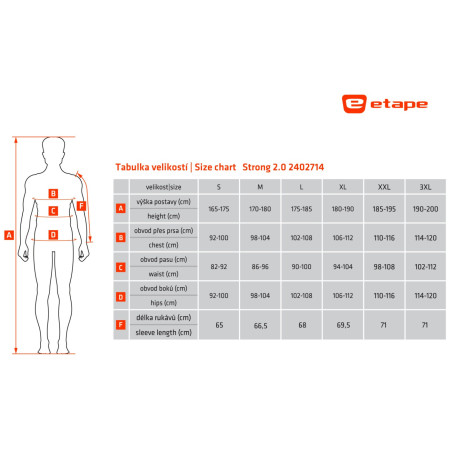 Giacca softshell da uomo Etape Strong 2.0