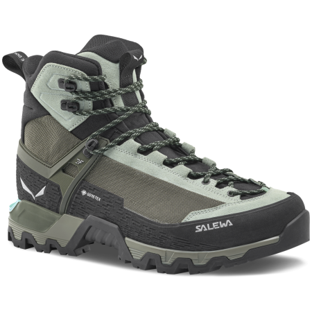Scarpe da trekking da donna Salewa Mtn Trainer 3 Tech Mid Gtx W verde Shadow/Faded Green