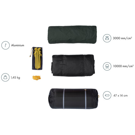 Tenda ultraleggera Warg Lightrek 2