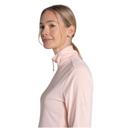 Maglietta da donna Craghoppers NosiLife SolarShield+ Half Zip Top