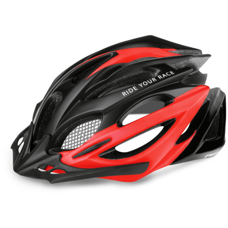 Casco da ciclismo R2 Pro-Tec nero/rosso matná - černá, červená