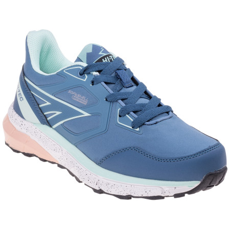 Scarpe da trekking da donna Hi-Tec Bario Wp Wo'S blu Smoke Blue/Mint/Coral