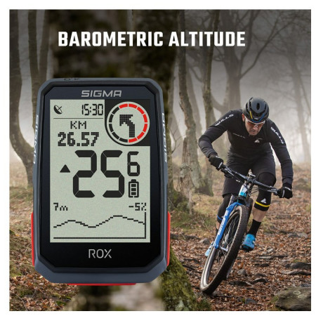 Computer da bicicletta Sigma Rox 4.0 HR SET