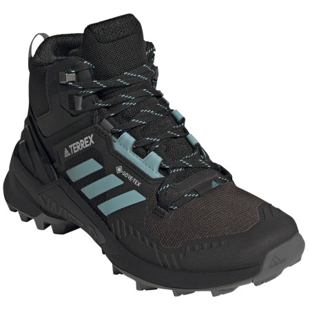 Scarpe da donna Adidas Terrex Swift R3 Mid Gtx nero/blu core black