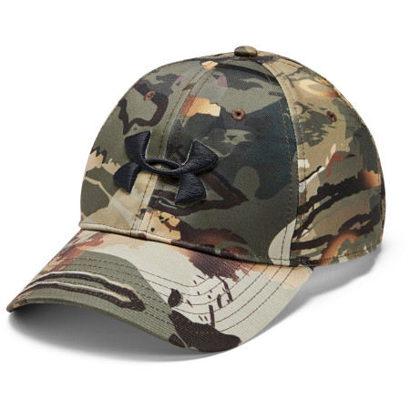 Berretto con visiera Under Armour Camo Cap 2.0-CAM verde/nero UA Forest 2.0 Camo/Timber/Black
