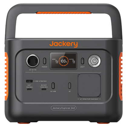 Generatore di energia portatile Jackery Explorer 240 v2 nero black