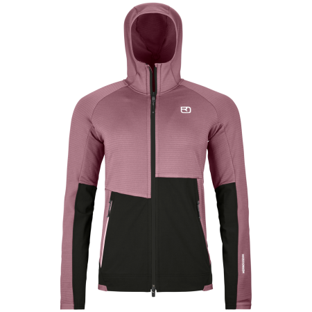 Giacca da donna Ortovox Fleece Rib Hoody W