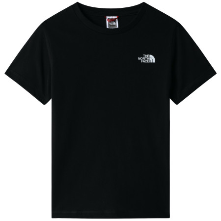 Maglietta da bambino The North Face Teens S/S Simple Dome Tee nero Tnf Black/Tnf White