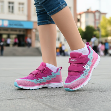 Sneakers per bambini Bugga Tempe Pink