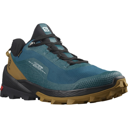Scarpe da corsa da uomo Salomon Cross Over Gore-Tex blu LegionBlue