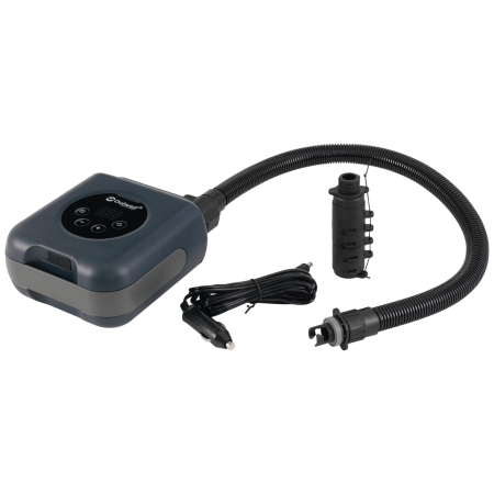 Pompa elettrica Outwell Tempest Rechargeable High Pressure Pump nero Blue Shadow