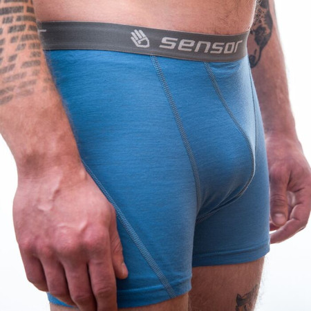 Boxer Sensor Merino Wool Active blu