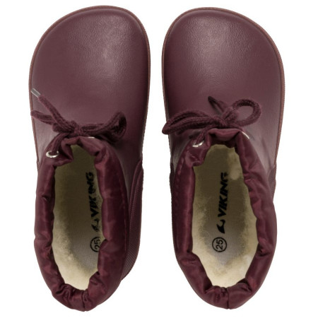 Stivali invernali per bambini Viking Outdoor Footwear Alv Barefoot Warm Grape