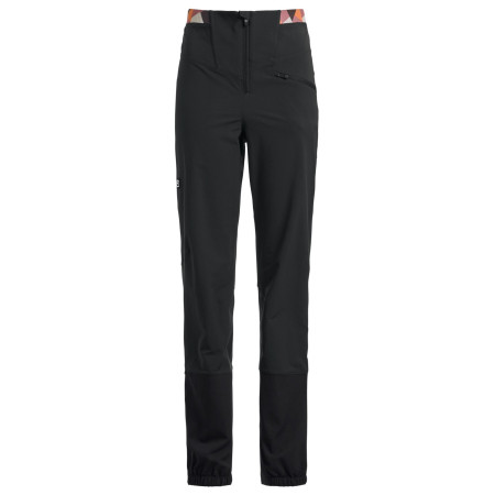 Pantaloni da donna Ortovox Venet Softshell Stretch Pants nero Black Raven