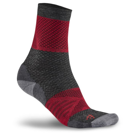 Calze Craft XC Warm (2020) grigio/rosso AsphaltBeam