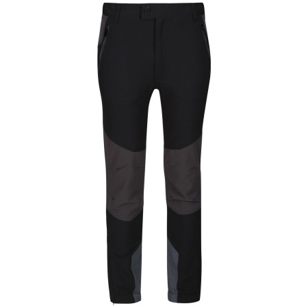 Pantaloni da bambino Regatta Tech Mountain Trs nero/grigio black/ash