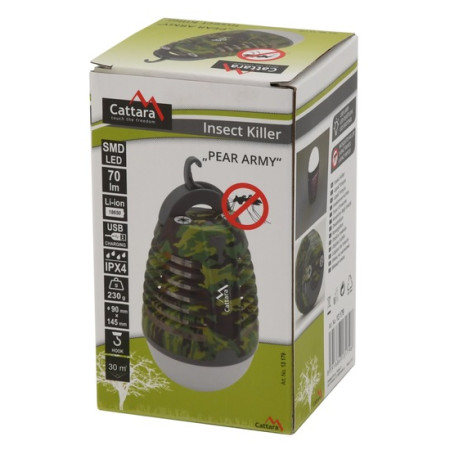 Torcia LED Cattara Pear Army