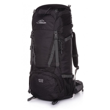 Zaino da trekking Loap Atlas 70+10 nero/grigio Black