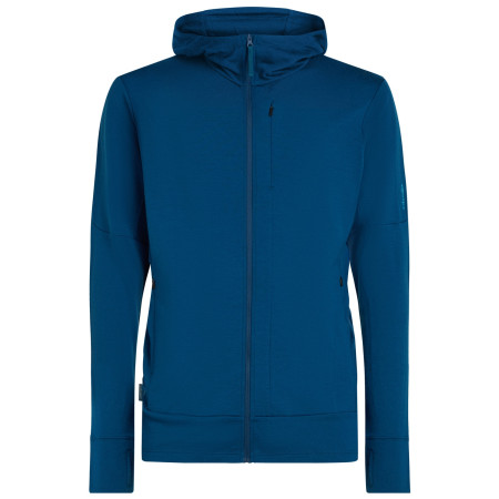 Felpa funzionale da uomo Icebreaker M Mer 260 Quantum IV LS Zip Hoodie