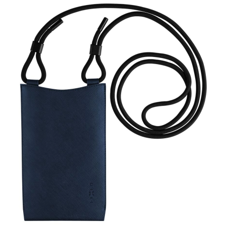 Coperchio per cellulare FIXED Verona blu scuro tmavě modrá