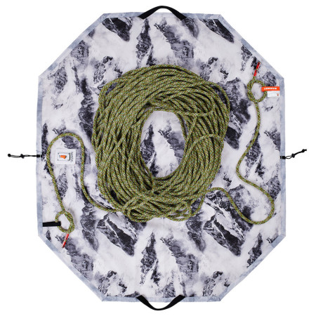 Telo porta corda Mammut Neon Rope Tarp grigio chiaro alpine AOP