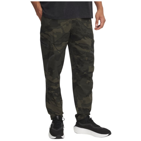 Pantaloni da uomo Under Armour Unstoppable Cargo Pant verde scuro Marine OD Green / Baroque Green / Black