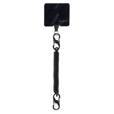 Cinturino resistente al taglio Nite Ize Hitch Phone Anchor + Tether nero