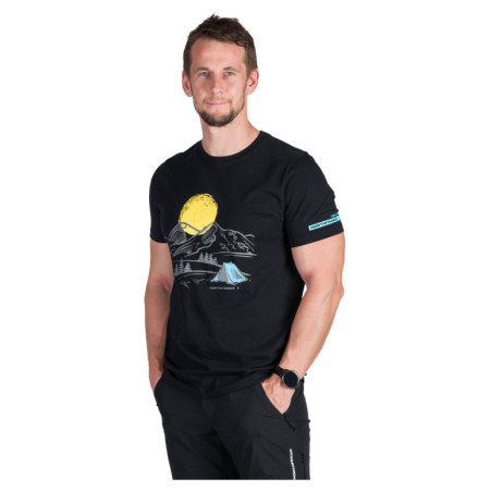 Maglietta da uomo Northfinder Birger nero 269black