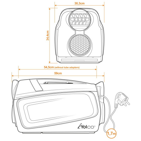 Condizionatore Yolco TC390