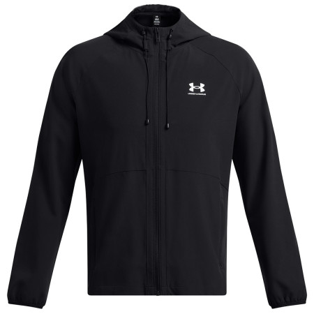 Giacca da uomo Under Armour Vibe Woven Jacket nero Black/White