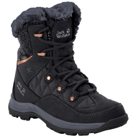 Scarpe da donna Jack Wolfskin Aspen Texapore Mid W nero Black/DarkGrey