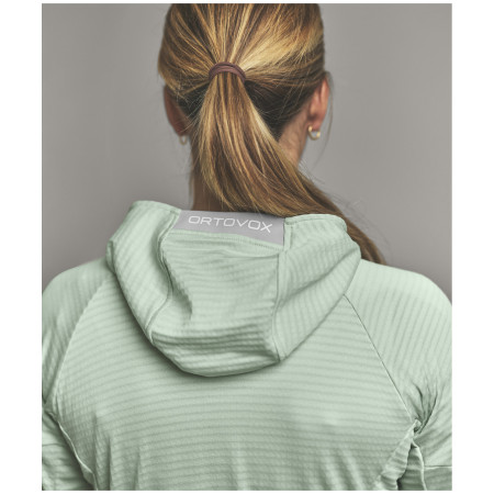 Felpa tecnica da donna Ortovox Fleece Light Grid Hoody W