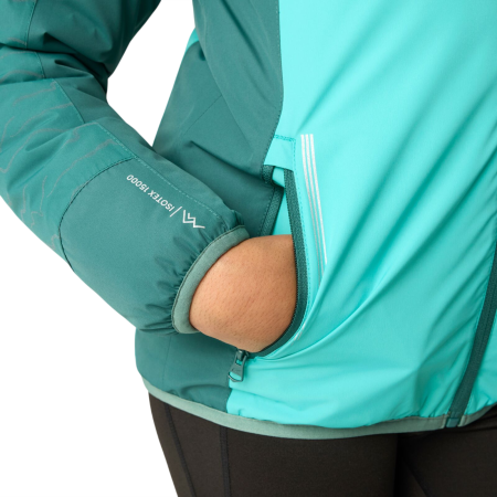 Giacca invernale per bambini Regatta Illuma Reflective Jacket Mediterranea/Turquoise