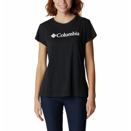 Maglietta da donna Columbia Trek Ss Graphic Tee nero Black Heather, Gem Columbia