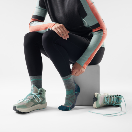 Calzini da donna Smartwool Hike Light Cushion Mid Crew Socks