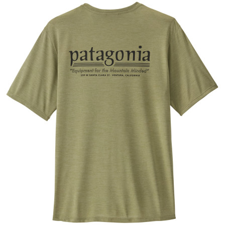 Maglietta da uomo Patagonia Men's Capilene Cool Daily Shirt - Hut Tripper verde Gumtree Green - Light Gumtree Green X-Dye