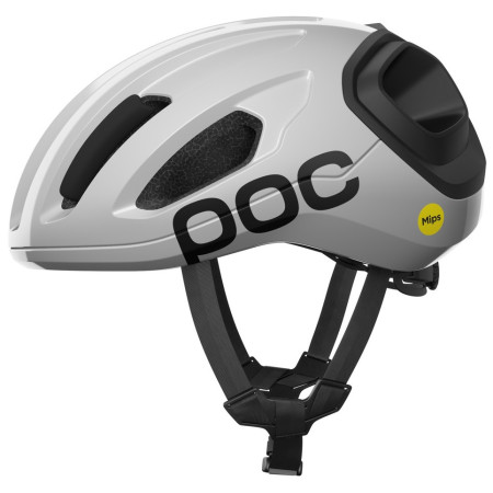 Casco da ciclismo POC Amidal bianco/nero Hydrogen White/Uranium Black Matt