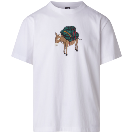 Maglietta da uomo The North Face M Donkey Taxi Relaxed Short Sleeve Tee-Graphic bianco TNF WHITE