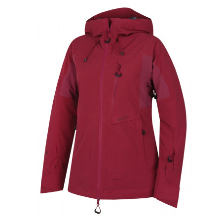 Giacca invernale da donna Husky Gotha L rosso Burgundy