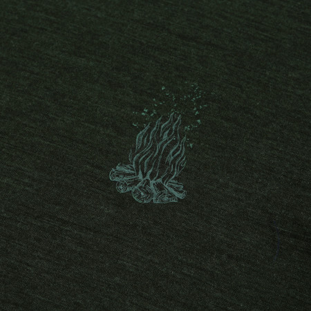 Maglietta da uomo Zulu Merino Fire 160 Short Comfy