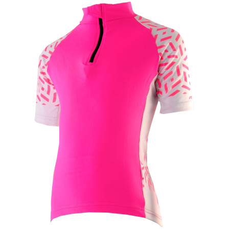 Maglia da ciclismo per bambini Axon Nippon JR rosa růžová