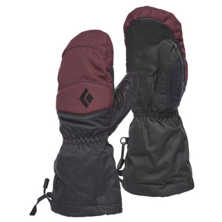 Guanti da donna Black Diamond Women`s Recon Mitts rosso Bordeaux