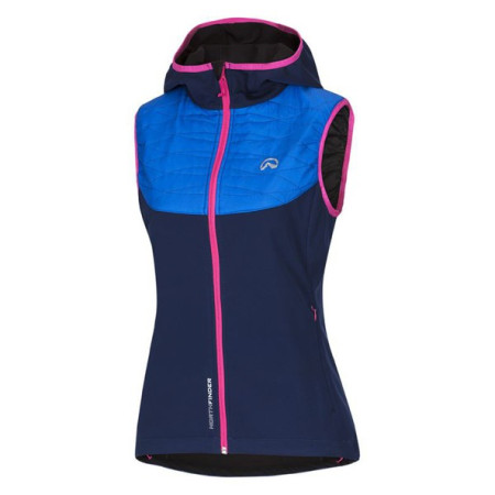 Gilet da donna Northfinder Viola blu Navy