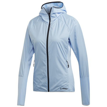 Giacca da donna Adidas Skycli Fl Jkt azzurro Globl
