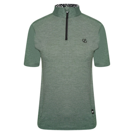 Maglia da ciclismo per donna Dare 2b Pedal Through It verde DuckGreenMrl