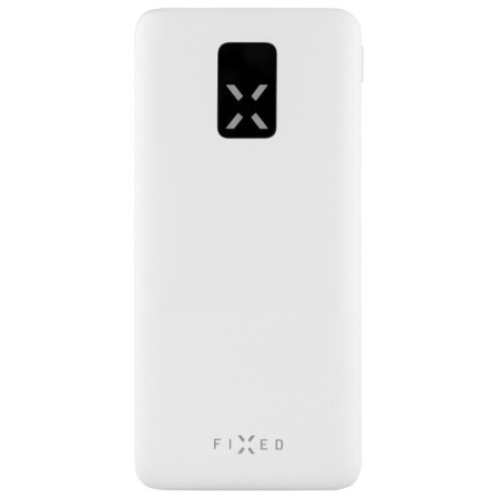 Powerbank FIXED Zen 10 s LCD displejem bianco White