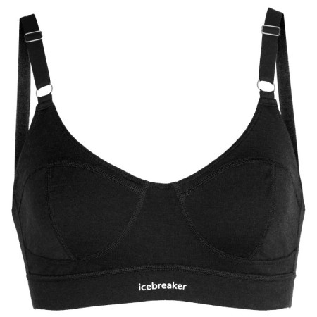 Reggiseno Icebreaker Queens Clasp Bra nero Black